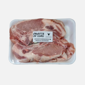 CHULETA DE LOMO, 1KG aprox - Imagen 1