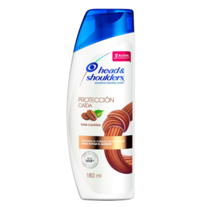 SHAMPOO HEAD & SHOULDERS PROTECCIÓN CAIDA 180ml - Imagen 1