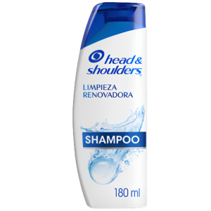 SHAMPOO HEAD & SHOULDERS LIMPIEZA RENOVADORA 180ml