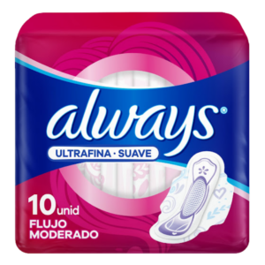 TOALLAS SANITARIAS
 ULTRASUAVES DIA ALWAYS