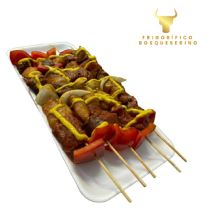PINCHOS MIXTOS CON PIMENTO Y CEBOLLA - Imagen 1