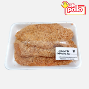 MILANESA DE POLLO EMPANIZADA, MARCA EXCLUSIVA QUE POLLO 500gr aprox - Imagen 1