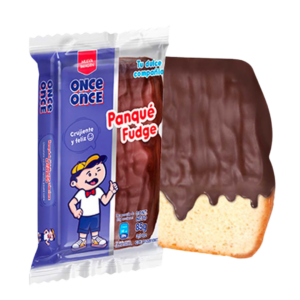 ONCE ONCE PANQUE DE FUDGE CHOCOLATE 85 gr - Imagen 1