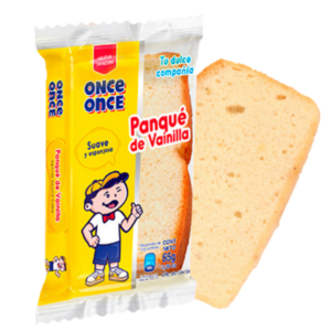 ONCE ONCE PANQUE DE VAINILLA 85 gr - Imagen 1