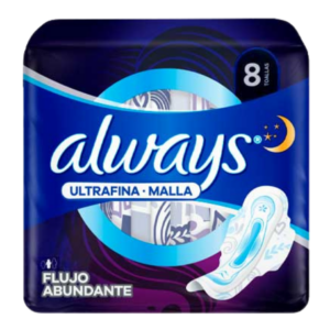 TOALLAS SANITARIAS
 ULTRASUAVES NOCHE ALWAYS - Imagen 1
