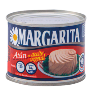 Atún en Lomos en Aceite Vegetal Margarita 140gr - Imagen 1