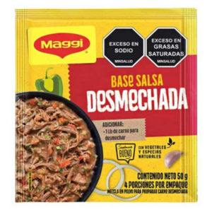 BASE PARA SALSA DE CARNE DESMECHADA MAGGI 50g