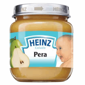 Compota Colado de Pera HEINZ 113g - Imagen 1
