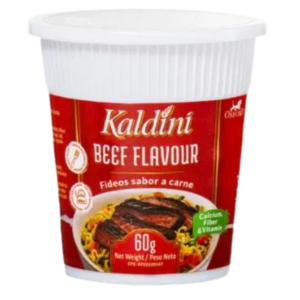 FIDEOS INSTANTÁNEO CON SABOR A CARNE KALDINI 60g