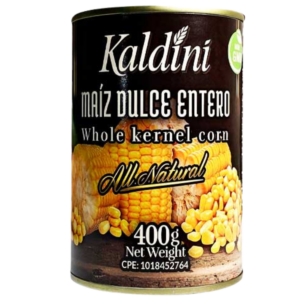 MAÍZ DULCE ENTERO KALDINI 400 gr - Imagen 1