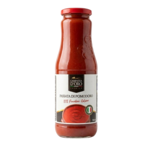 PASSATA DI POMODORO (PURÉ DE TOMATE). CAMPANIA D'ORO 700ml - Imagen 1