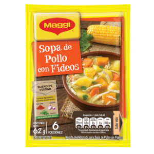 SOPA DE POLLO CON FIDEOS MAGGI 62g